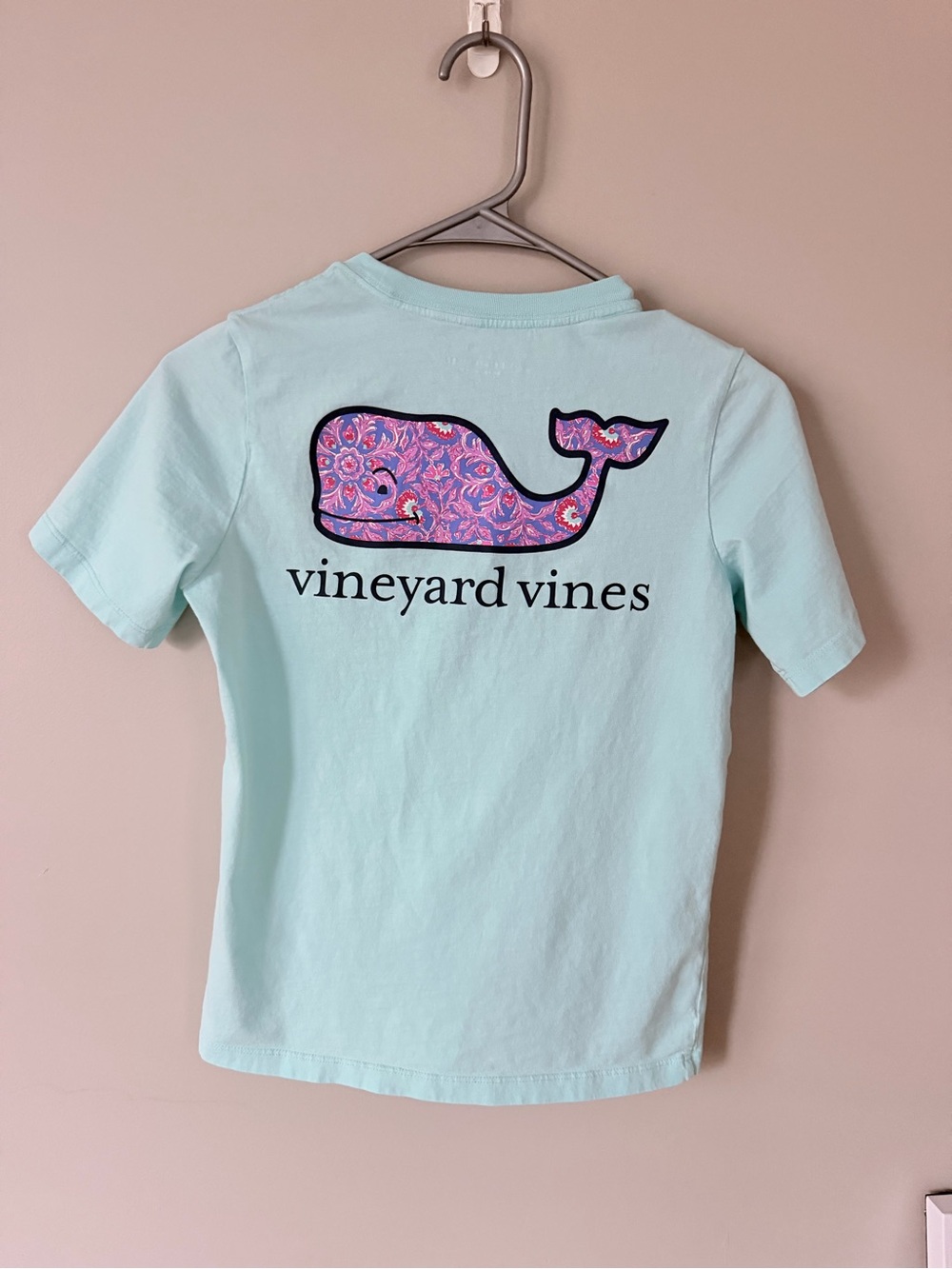 Vineyard Vines Short-Sleeve Whale Fill Pocket Tee Green Small